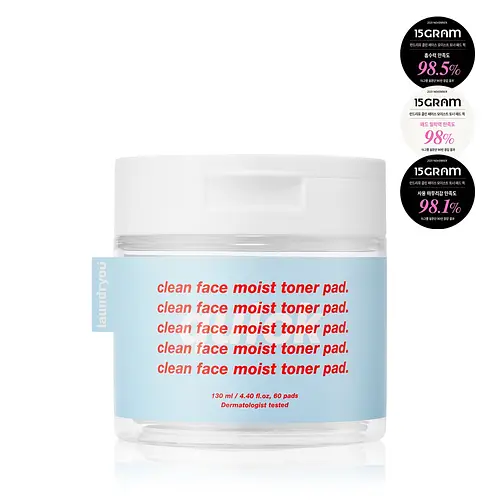Laundryou Clean Face Moist Toner Pad Quick