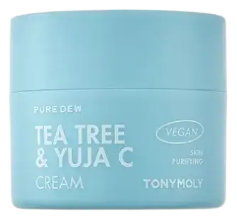 TONYMOLY Pure Dew Tea Tree & Yuja C Cream