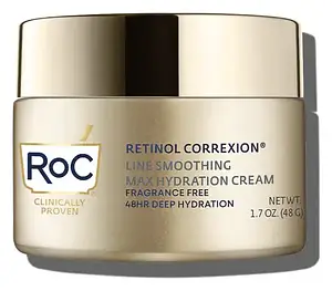 RoC Retinol Correxion Line Smoothing Max Hydration Cream Fragrance Free