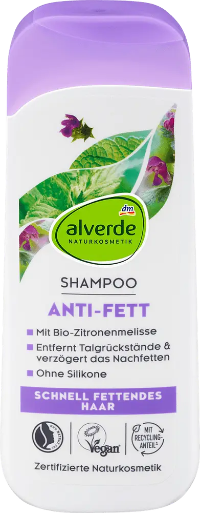 Alverde Naturkosmetik Shampoo Anti Fett