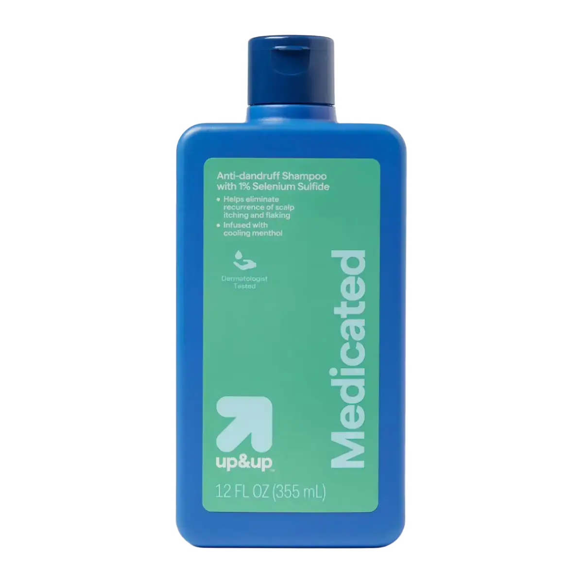 up&up Anti-Dandruff Shampoo With 1% Selenium Sulfide Medicated Menthol