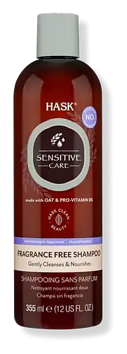 Hask Sensitive Care Fragrance Free Shampoo