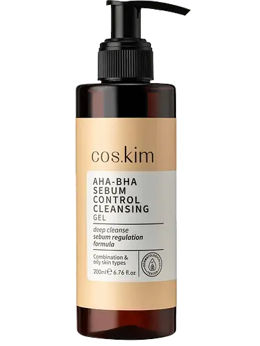 cos.kim AHA-BHA Sebum Control Cleansing Gel