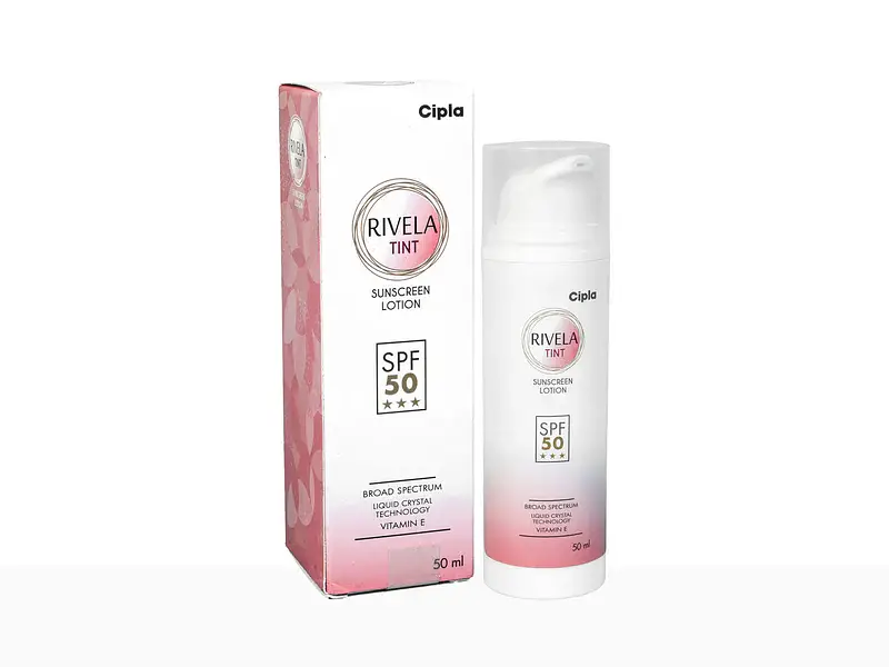 Rivela by Cipla Tint Sunscreen Lotion SPF 50