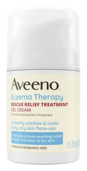 Aveeno Eczema Therapy Rescue Relief Treatment Gel Cream