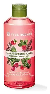 Yves Rocher Energizing Bath & Shower Gel Raspberry Peppermint