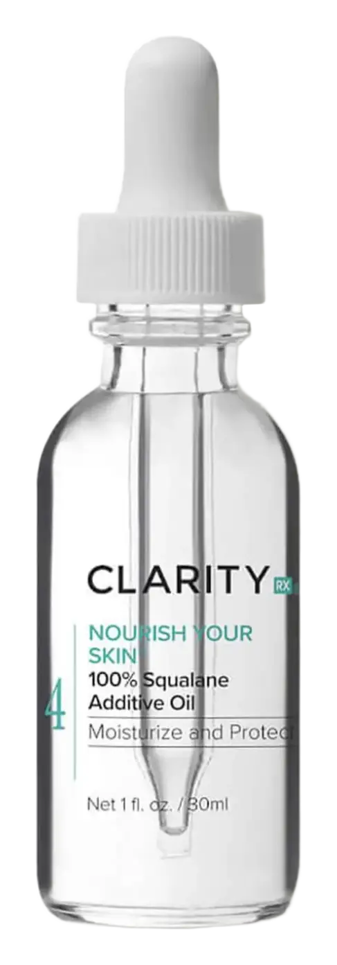 ClarityRx Nourish Your Skin 100 Percent Squalane Additive Oil