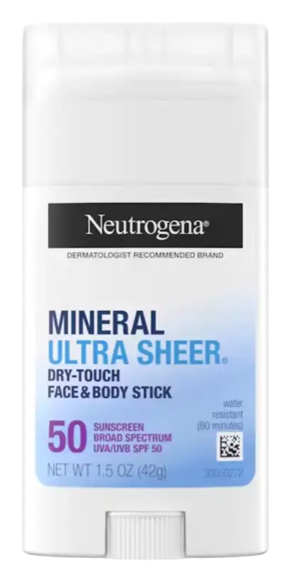 Neutrogena Mineral Ultra Sheer Dry-Touch Face & Body Stick SPF 50
