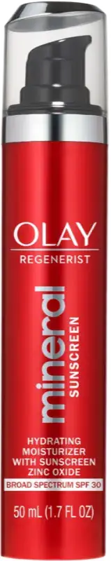 Olay Regenerist Mineral Sunscreen Hydrating Moisturizer SPF 30