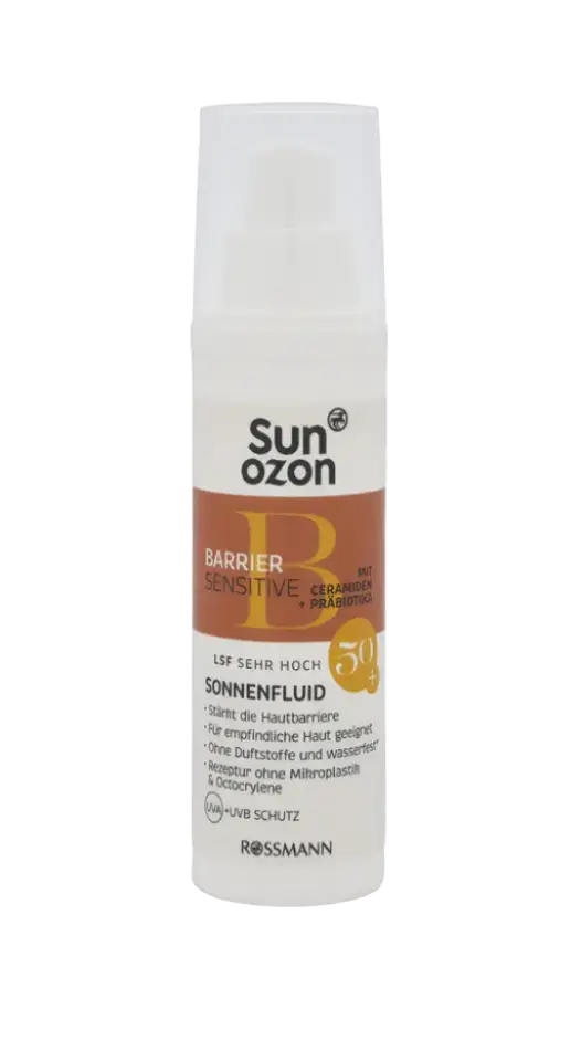 Sunozon Barrier Sensitive Sonnenfluid SPF 50+