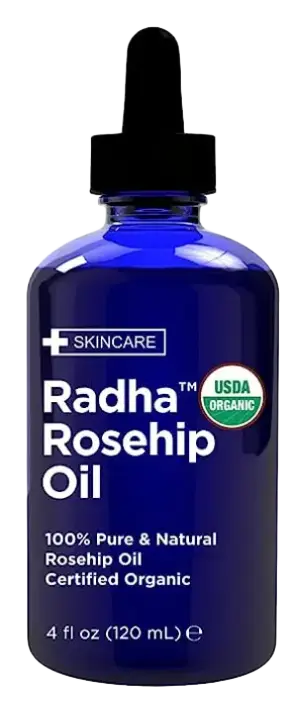 Radha Beauty 100% Pure and Organic Rosehip Oil