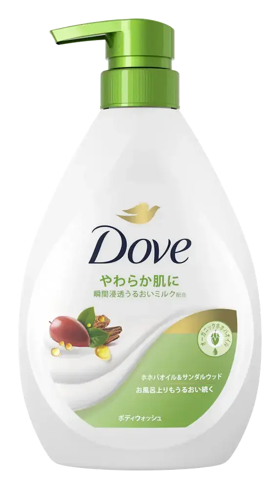 Dove Jojoba Oil & Sandalwood Body Wash Japan