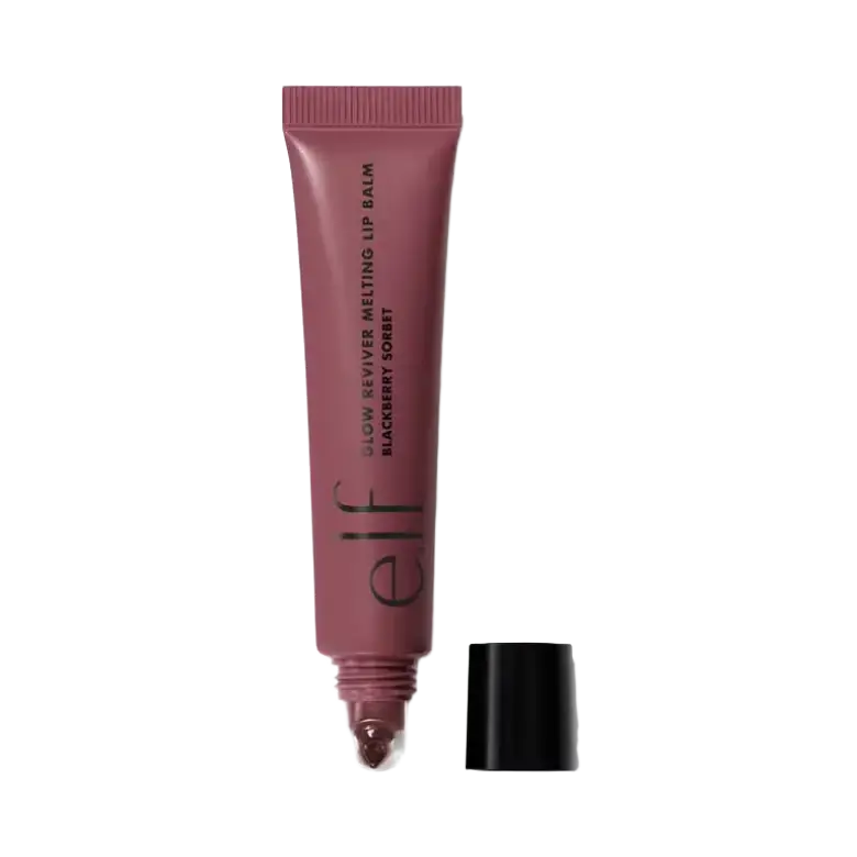 e.l.f. cosmetics Glow Reviver Melting Lip Balm Blackberry Sorbet
