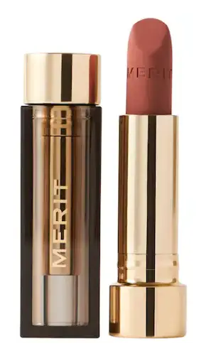 Merit Beauty Signature Lip Lightweight Matte Lipstick Antibes