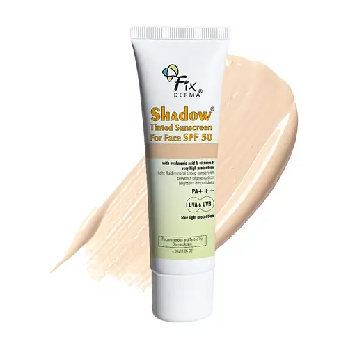 Fixderma Skincare Shadow Tinted Sunscreen SPF 50+ Light