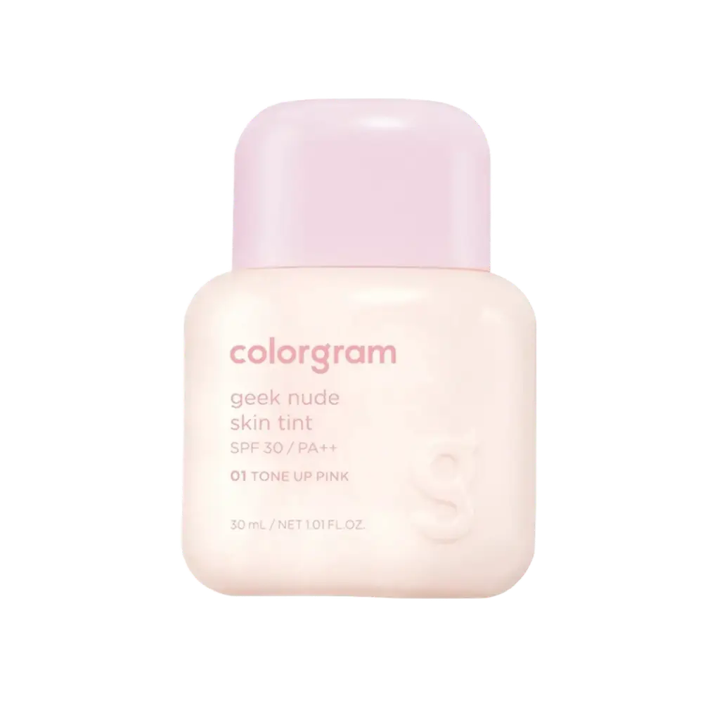 COLORGRAM Geek Nude Skin Tint SPF 30 01 Tone Up Pink