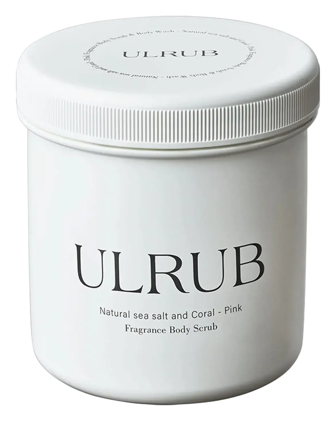 Ulrub Body Scrub Natural Sea Salt and Coral