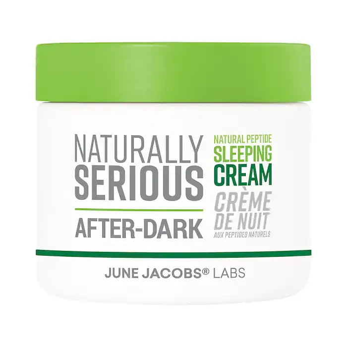 Naturally Serious After-Dark Natural Peptide Sleeping Cream