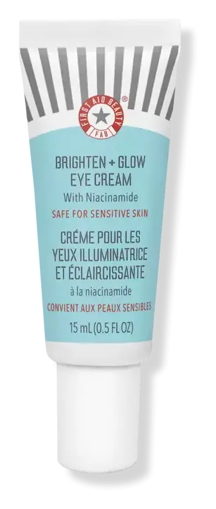 First Aid Beauty Brighten + Glow Eye Cream with Niacinamide