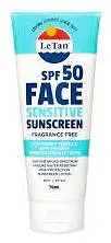 Le Tan Sensitive Face Sun Screen SPF 50
