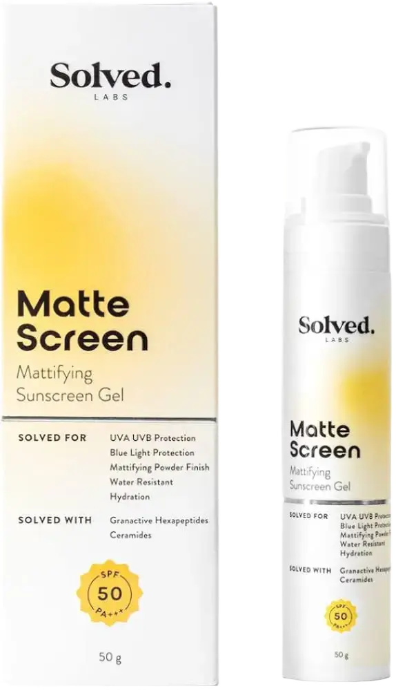 Solved Labs Matte Screen SPF 50