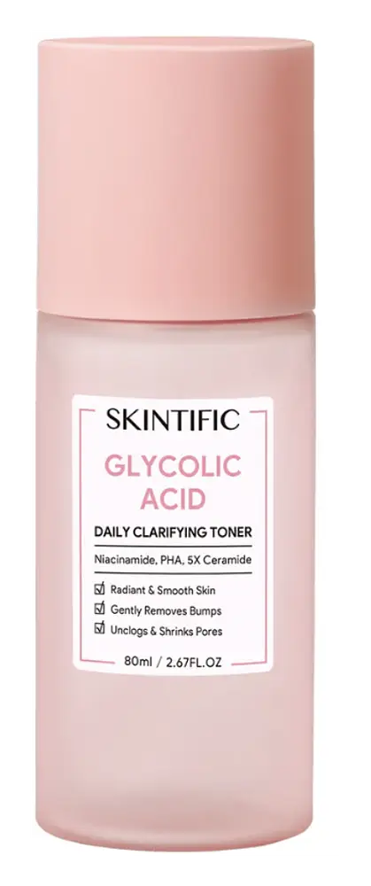 Skintific Glycolic Acid Daily Clarifying Toner