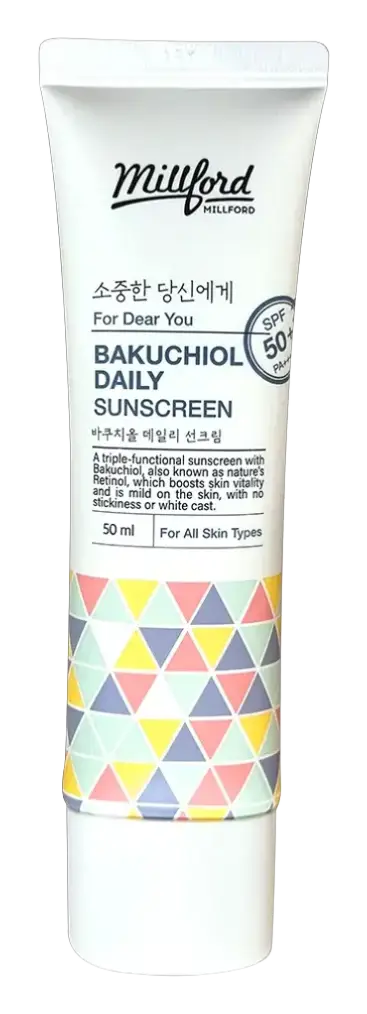 Millford Bakuchiol Daily Sunscreen SPF50+ PA++++