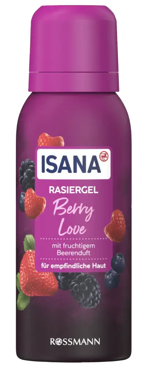 ISANA Rasiergel Berry Love