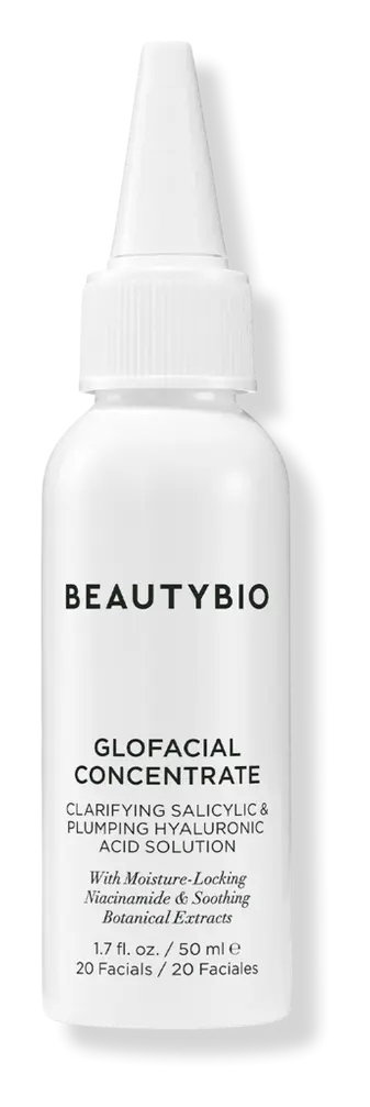 BeautyBio GLOfacial Concentrate with Salicylic Acid & Hyaluronic Acid