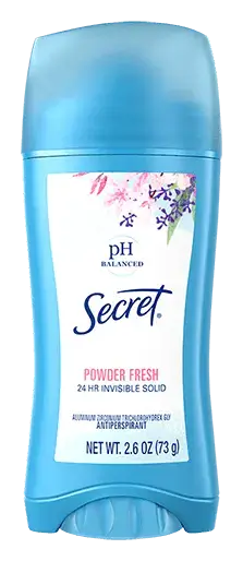 Secret Original Invisible Solid Deodorant Powder Fresh