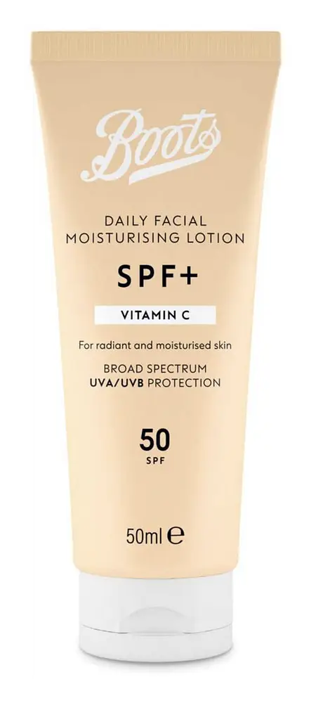 Boots SPF+ Vitamin C Moisturising Lotion SPF 50