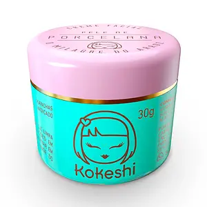 Kokeshi Hidratante Facial Pele De Porcelana