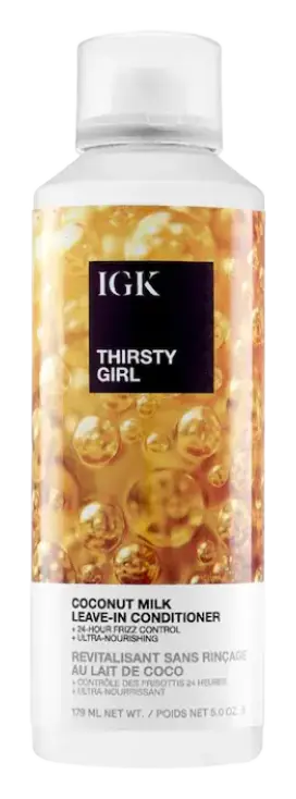 IGK Hair Thirsty Girl Coconut Milk Anti-Frizz Leave-In Conditioner