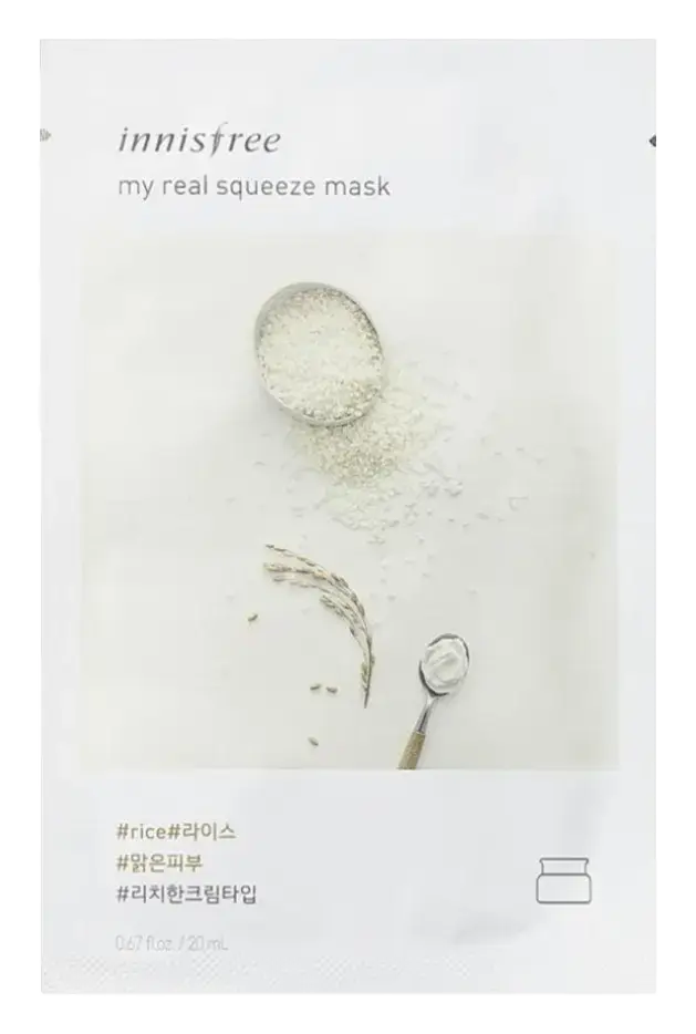 innisfree My Real Squeeze Mask Rice