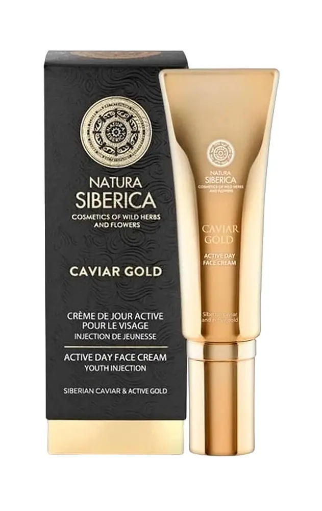 Natura Siberica Caviar Gold Active Day Face Cream Youth Injection