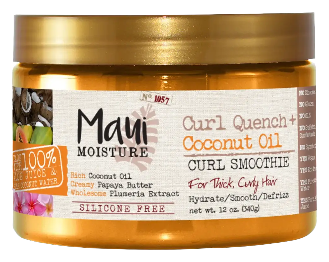 Maui Moisture Curl Quench+Coconut Oil Curl Smoothie
