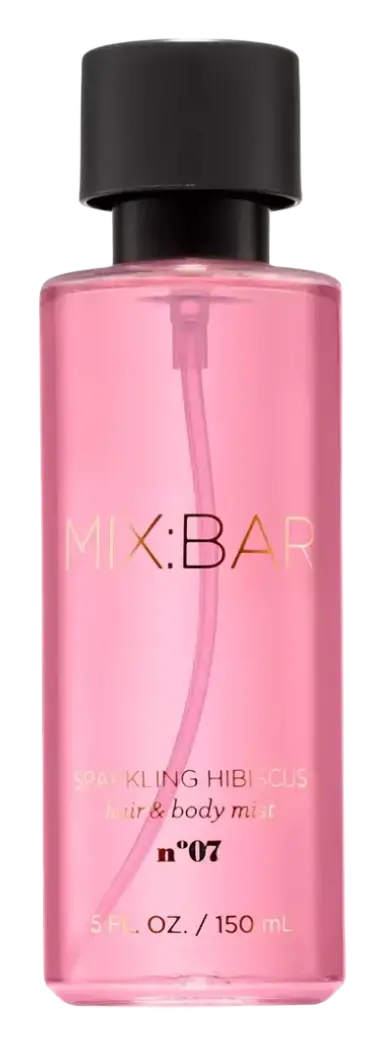 Mix:Bar Sparkling Hibiscus Hair & Body Mist
