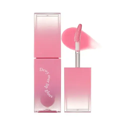 MACQUEEN Dewy Over Lip Gloss #01 Ballerina Pink