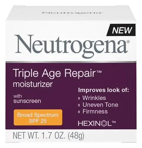 Neutrogena Triple Age Repair Anti-Aging Daily Facial Moisturizer SPF 25