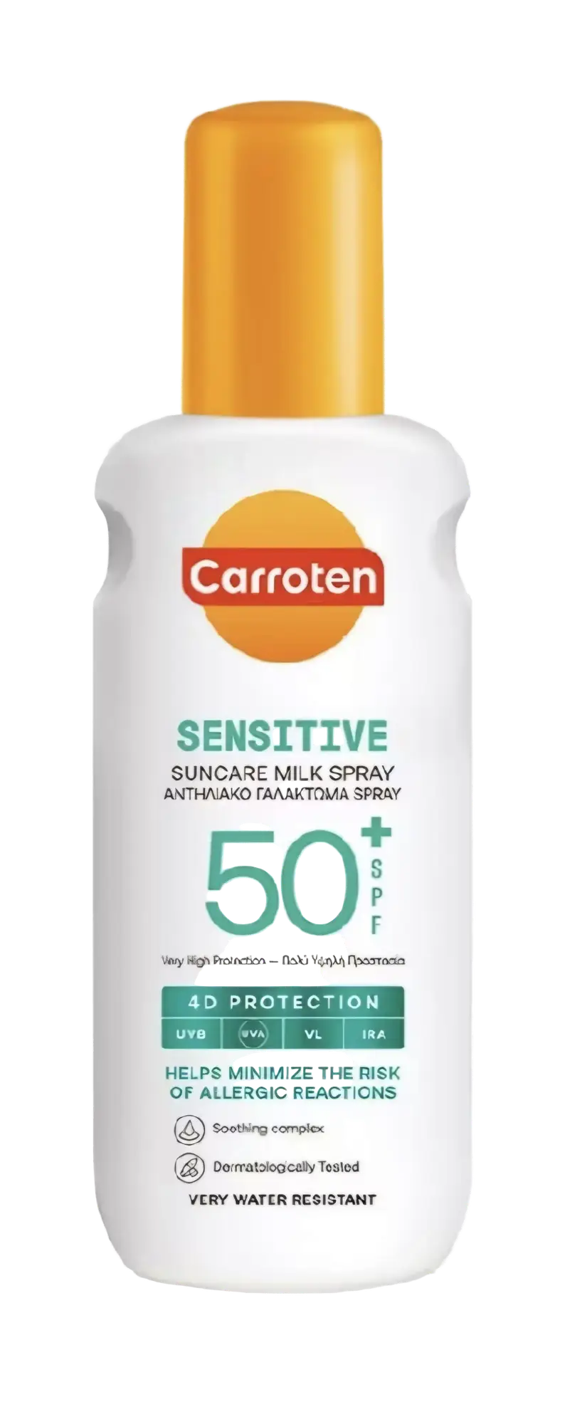 Carroten Sensitive Suncare Milk Spray SPF 50+