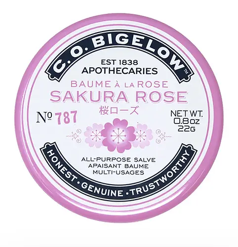 C.O. Bigelow Sakura Rose All-Purpose Salve Tin No. 787