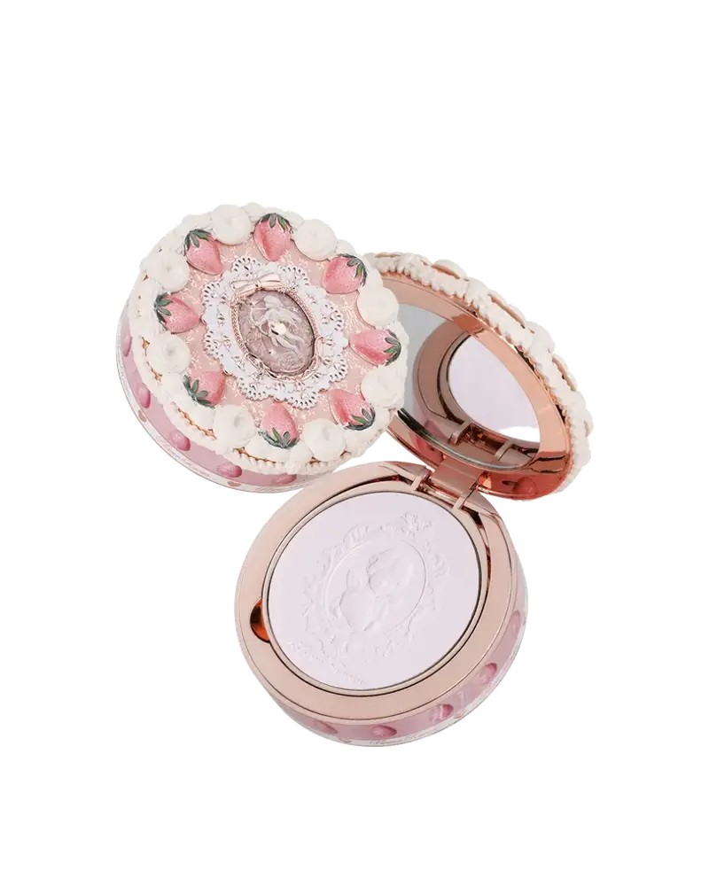 Flower Knows Strawberry Cupid Pressed Powder 01 Soft Lavender