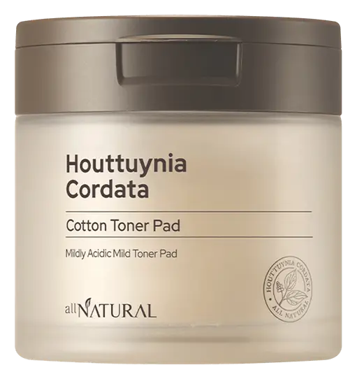 All Natural Houttuynia Cordata Cotton Toner Pad