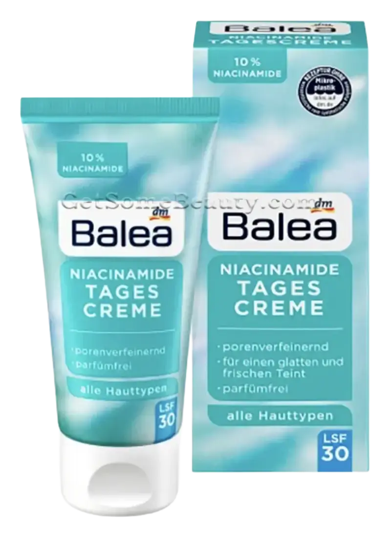 Balea Niacinamide Tagescreme LSF30