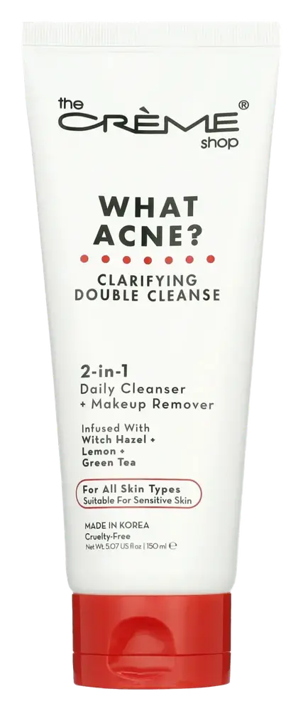 The Creme Shop What Acne? Clarifying Double Cleanse