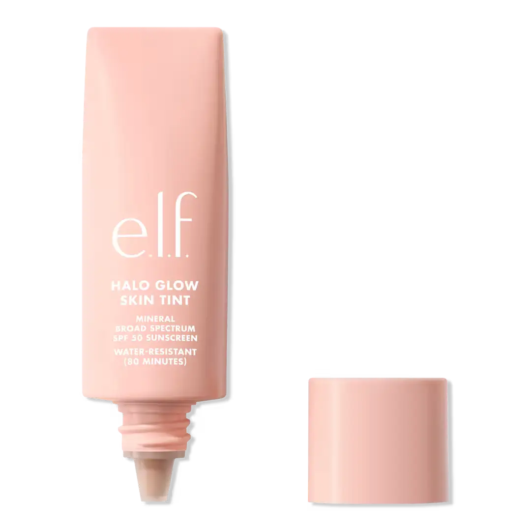 e.l.f. cosmetics Halo Glow Skin Tint SPF 50 11 Tan Warm