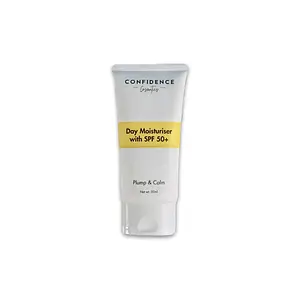 Confidence Cosmetics Plump & Calm Day Moisturiser with SPF 50+