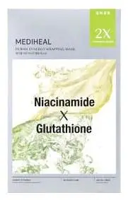 Mediheal Derma Synergy Wrapping Mask Niacinamide x Glutathione