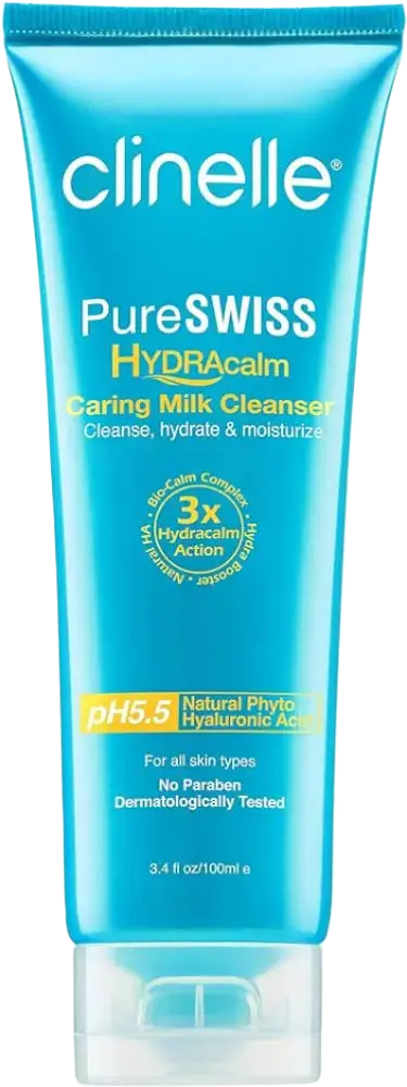 Clinelle PureSWISS Hydracalm Caring Milk Cleanser