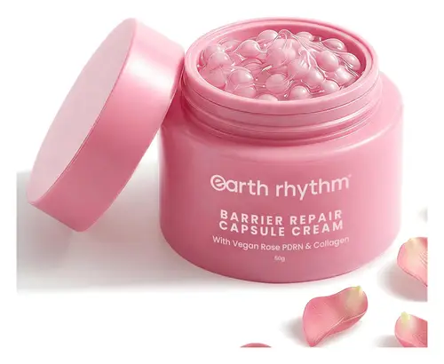 Earth Rhythm Rose PDRN Collagen Barrier Repair Capsule Cream